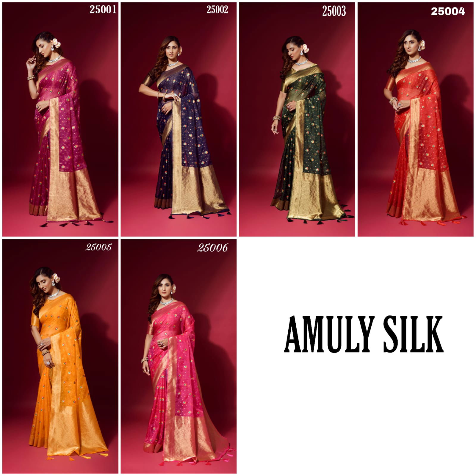 Rajpath Amuly Silk Designer Ethnic Wear Organza Silk Saree Collection